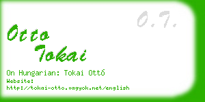 otto tokai business card