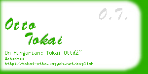 otto tokai business card